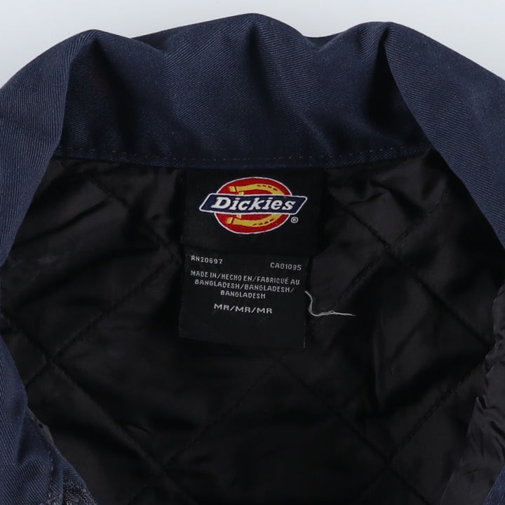 Dickies Eisenhower Jacket, padded work jacket, men's size M (approx.) polyester navy blue type Vintage Second Hand