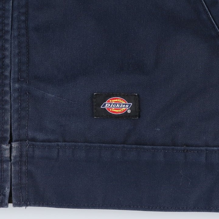 Dickies Eisenhower Jacket, padded work jacket, men's size M (approx.) polyester navy blue type Vintage Second Hand