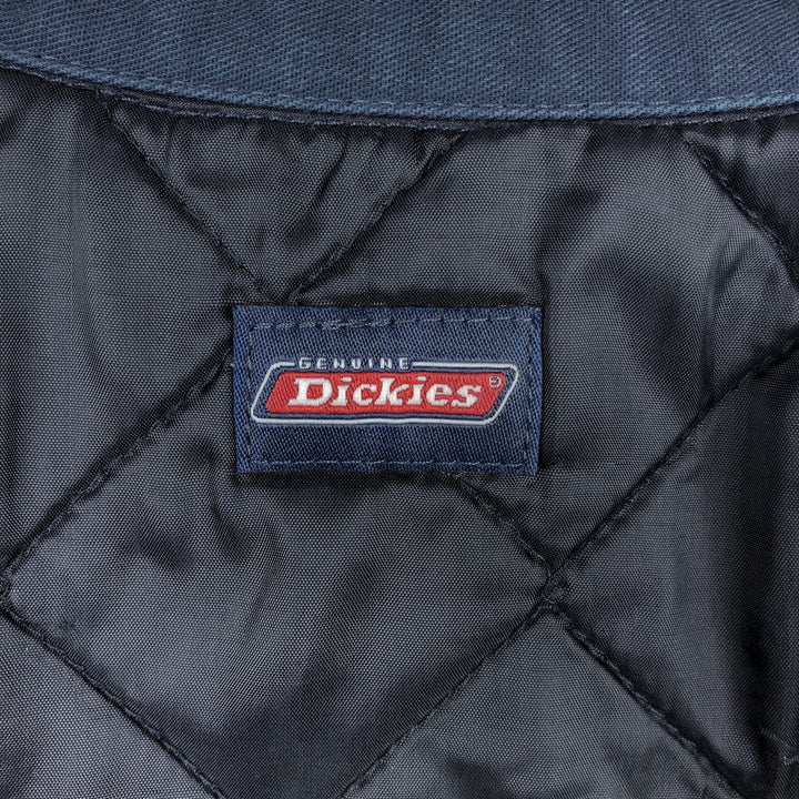 Dickies padded work jacket, men's size XL unclear navy blue type Vintage Second Hand