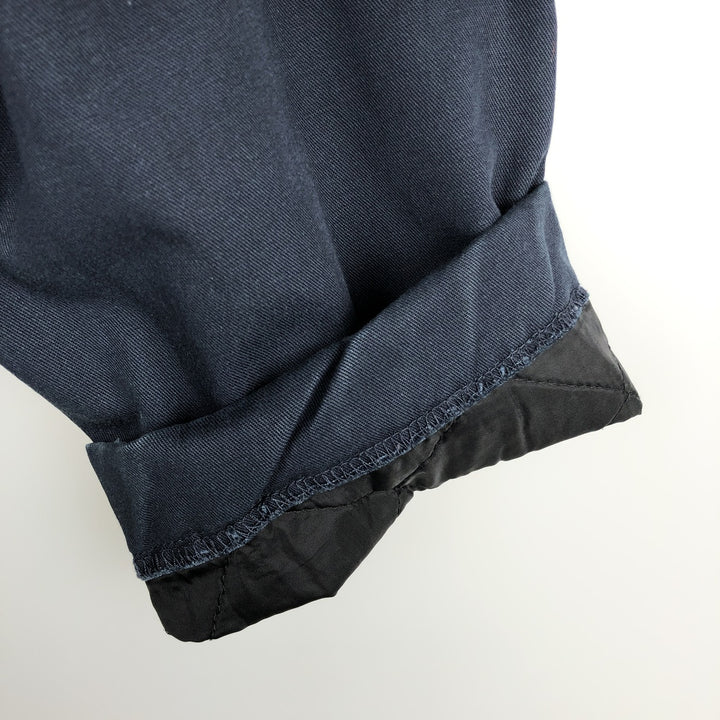 Dickies padded work jacket, men's size XL unclear navy blue type Vintage Second Hand