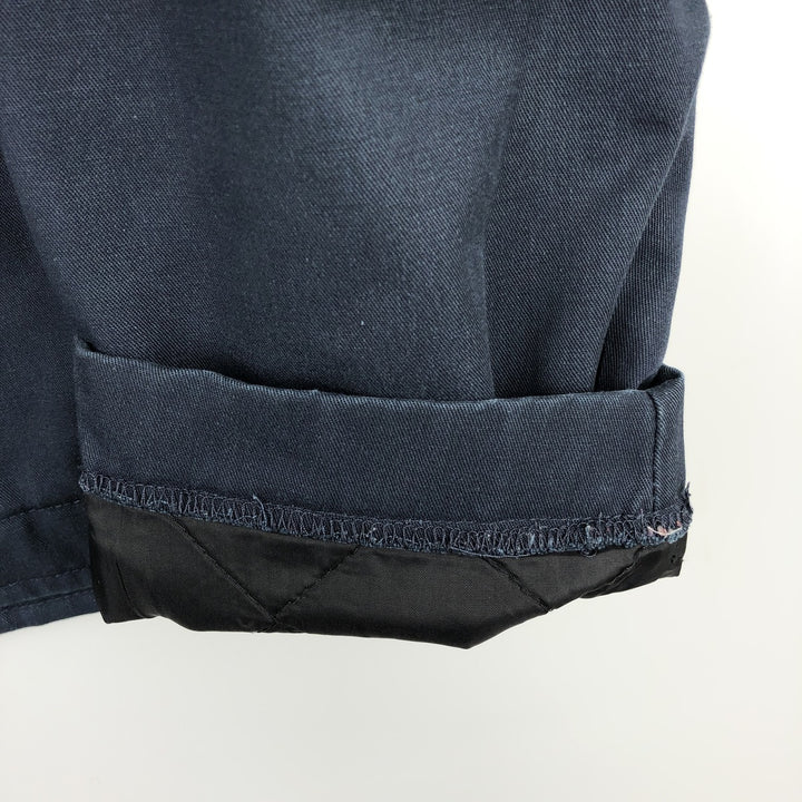 Dickies padded work jacket, men's size XL unclear navy blue type Vintage Second Hand