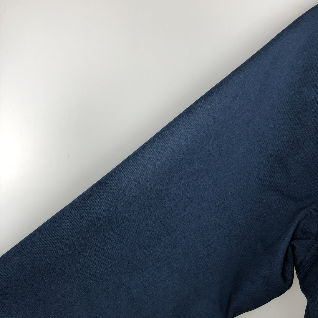 Dickies collared padded work jacket, made in the USA, men's size XL. unclear navy blue type Vintage Second Hand