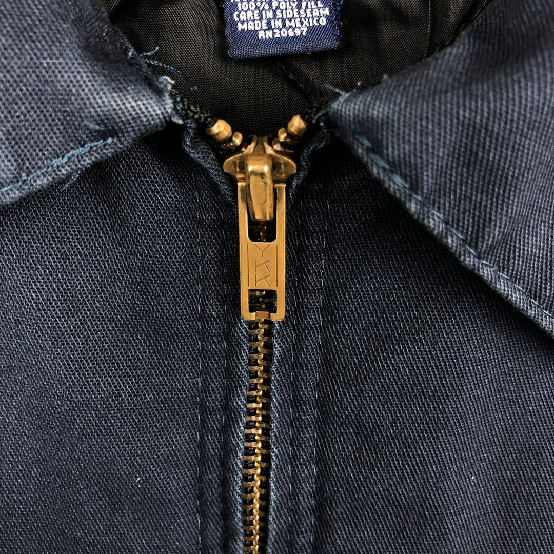 Dickies Eisenhower Jacket, padded work jacket, men's size XL polyester navy blue type Vintage Second Hand