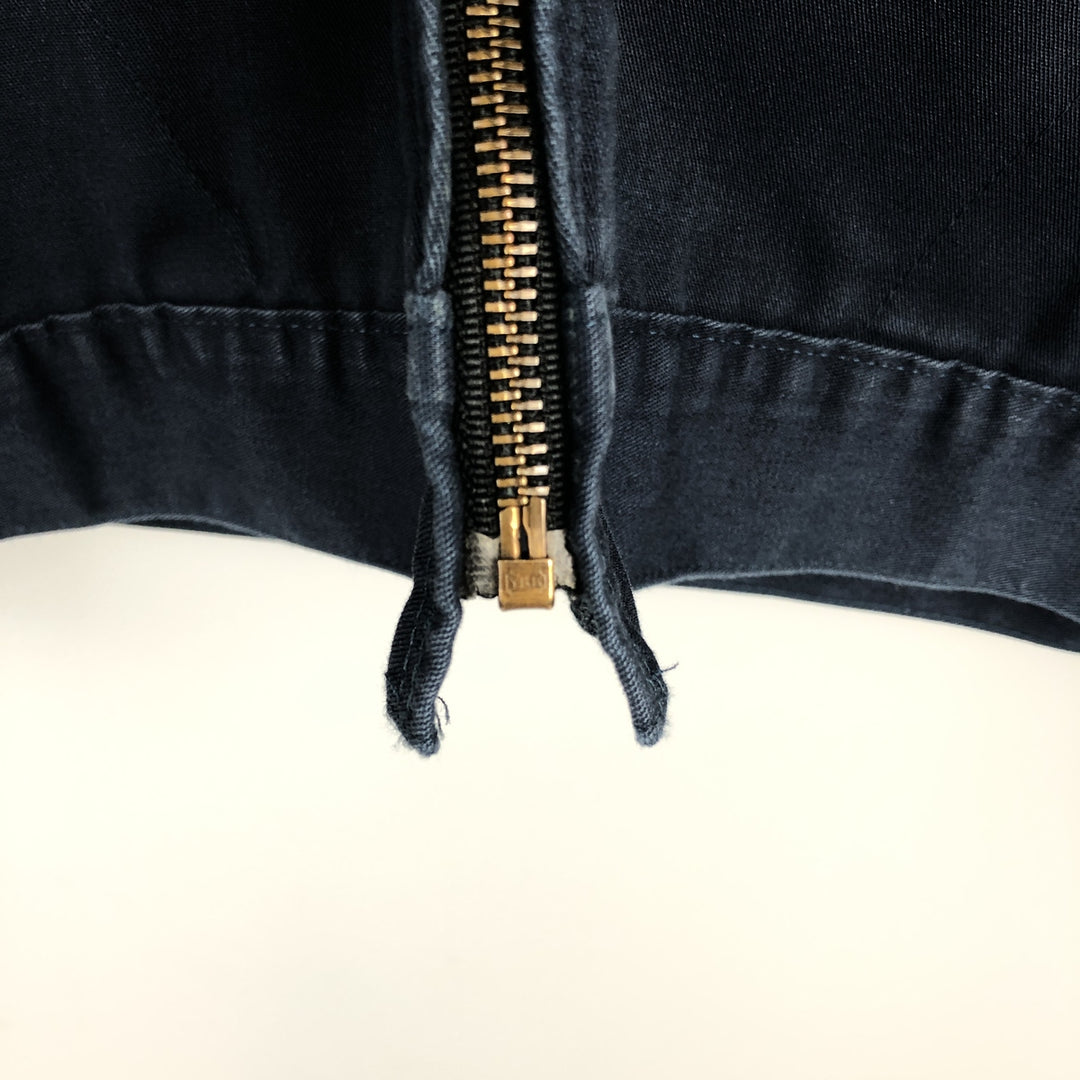 Dickies Eisenhower Jacket, padded work jacket, men's size XL polyester navy blue type Vintage Second Hand