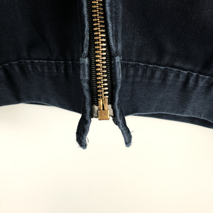Dickies Eisenhower Jacket, padded work jacket, men's size XL polyester navy blue type Vintage Second Hand