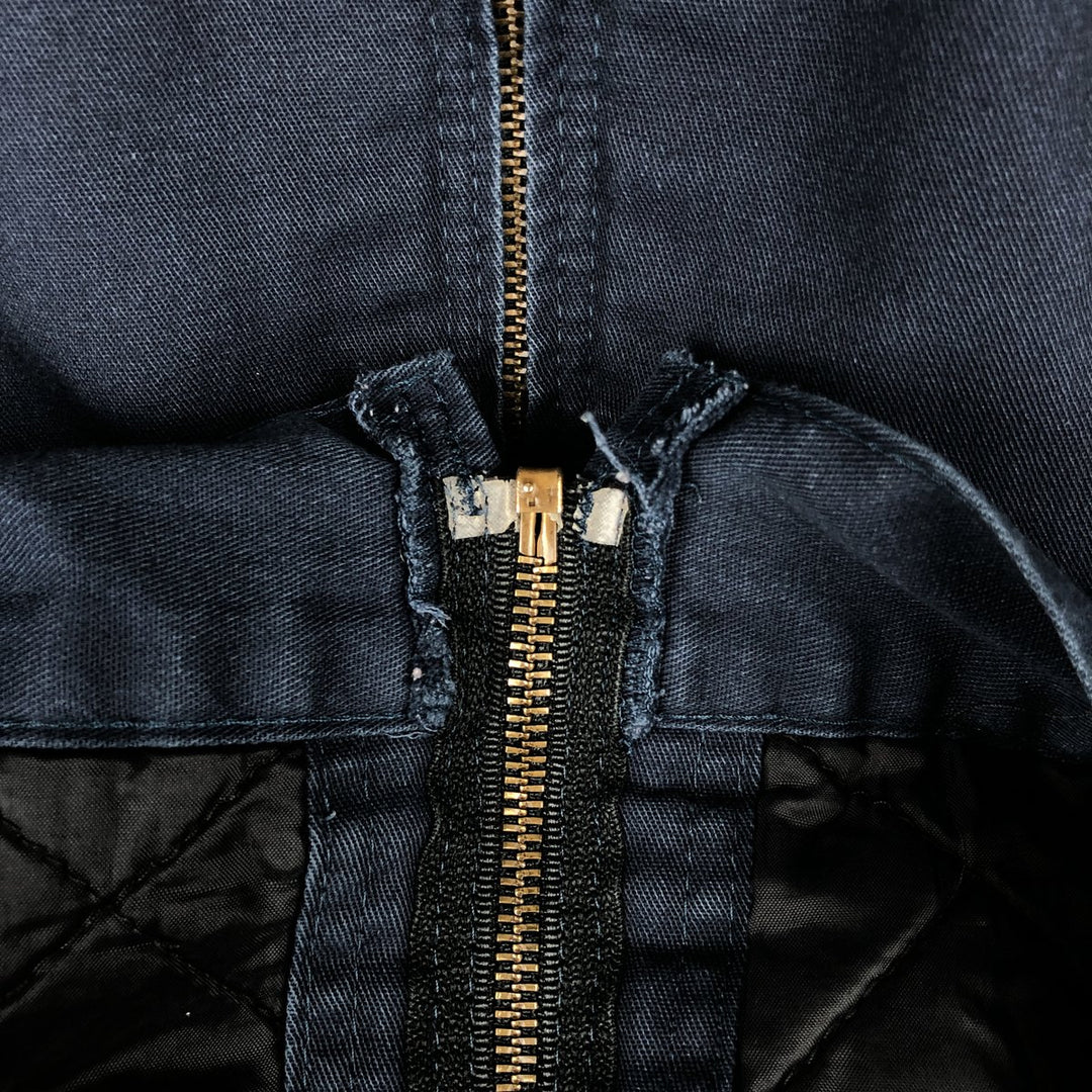 Dickies Eisenhower Jacket, padded work jacket, men's size XL polyester navy blue type Vintage Second Hand