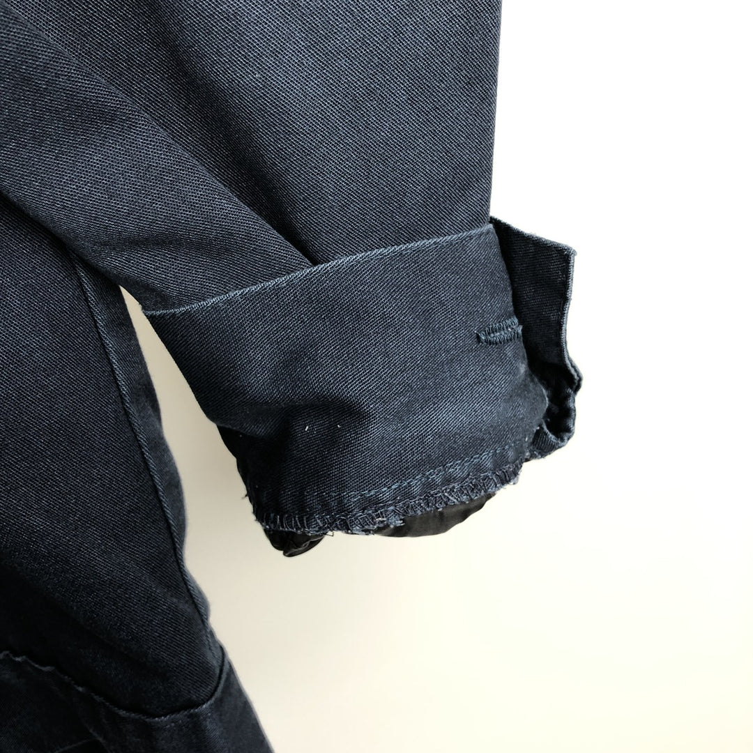 Dickies Eisenhower Jacket, padded work jacket, men's size XL polyester navy blue type Vintage Second Hand