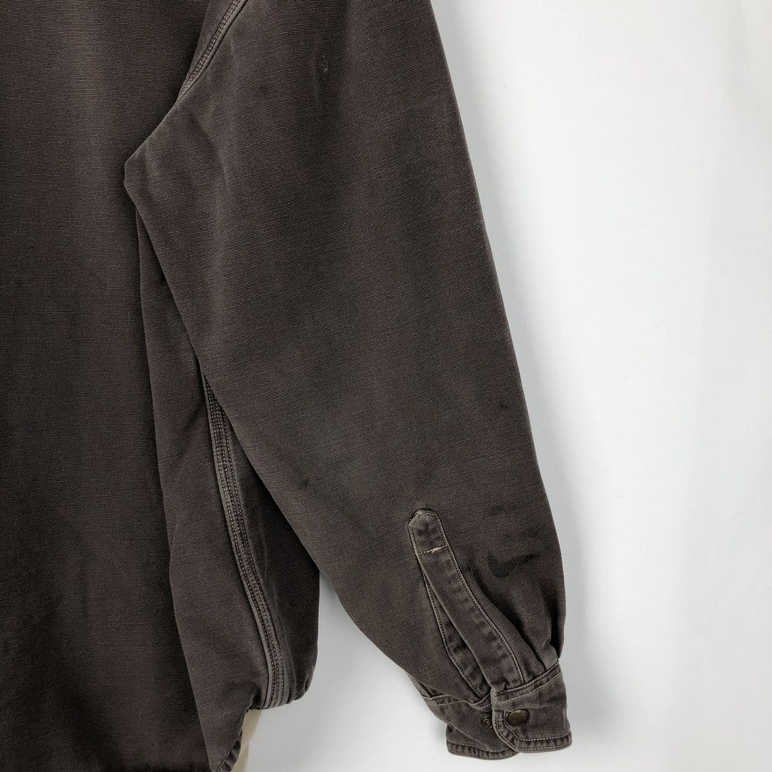 Carhartt FR Series Long-Sleeve Duck Work Shirt, Men's Size L (approx.) cotton brown type Vintage Second Hand