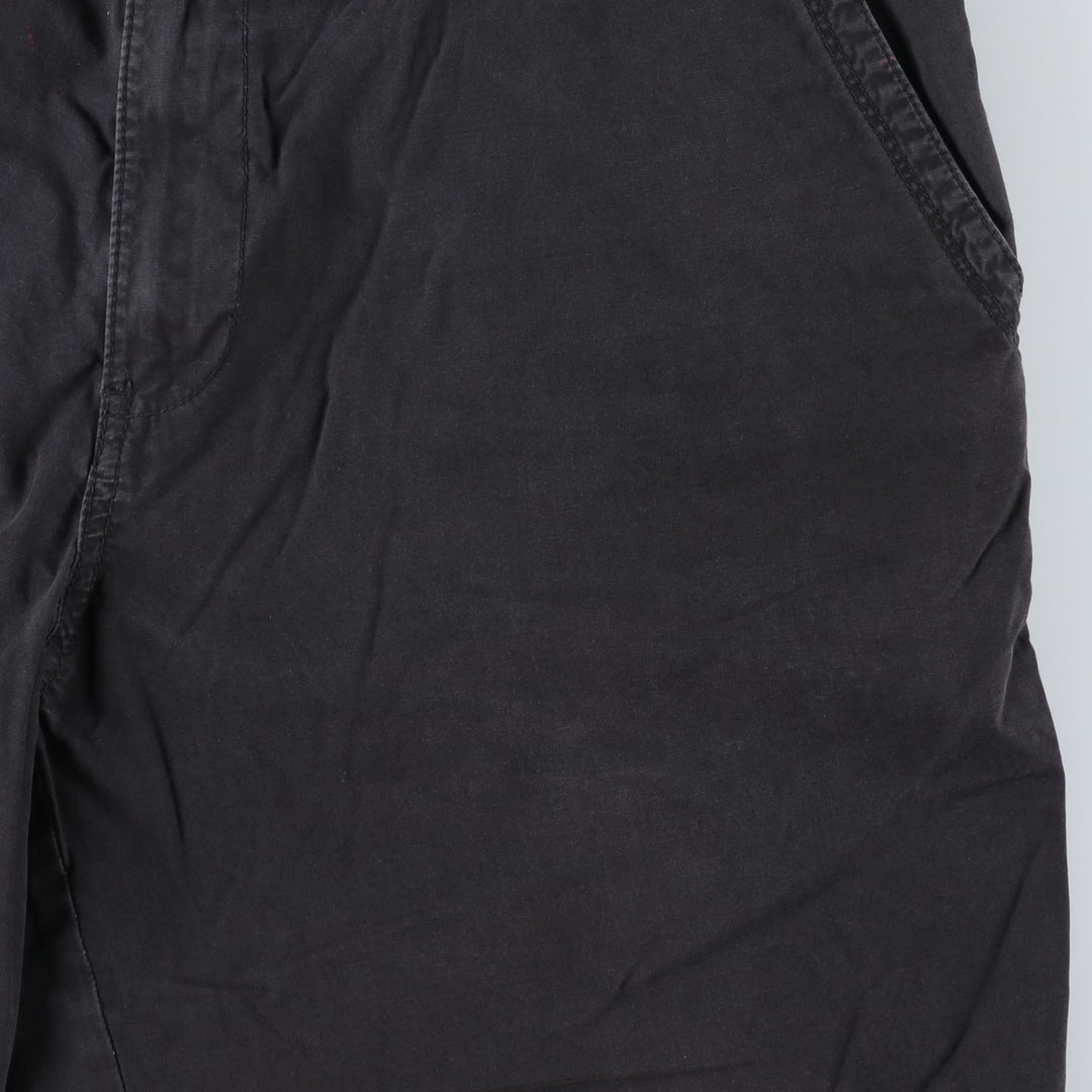 2000'S Calvin Klein cotton shorts, men's size W36 (approx.) cotton black type Vintage Second Hand