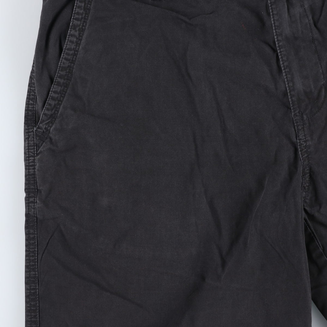 2000'S Calvin Klein cotton shorts, men's size W36 (approx.) cotton black type Vintage Second Hand