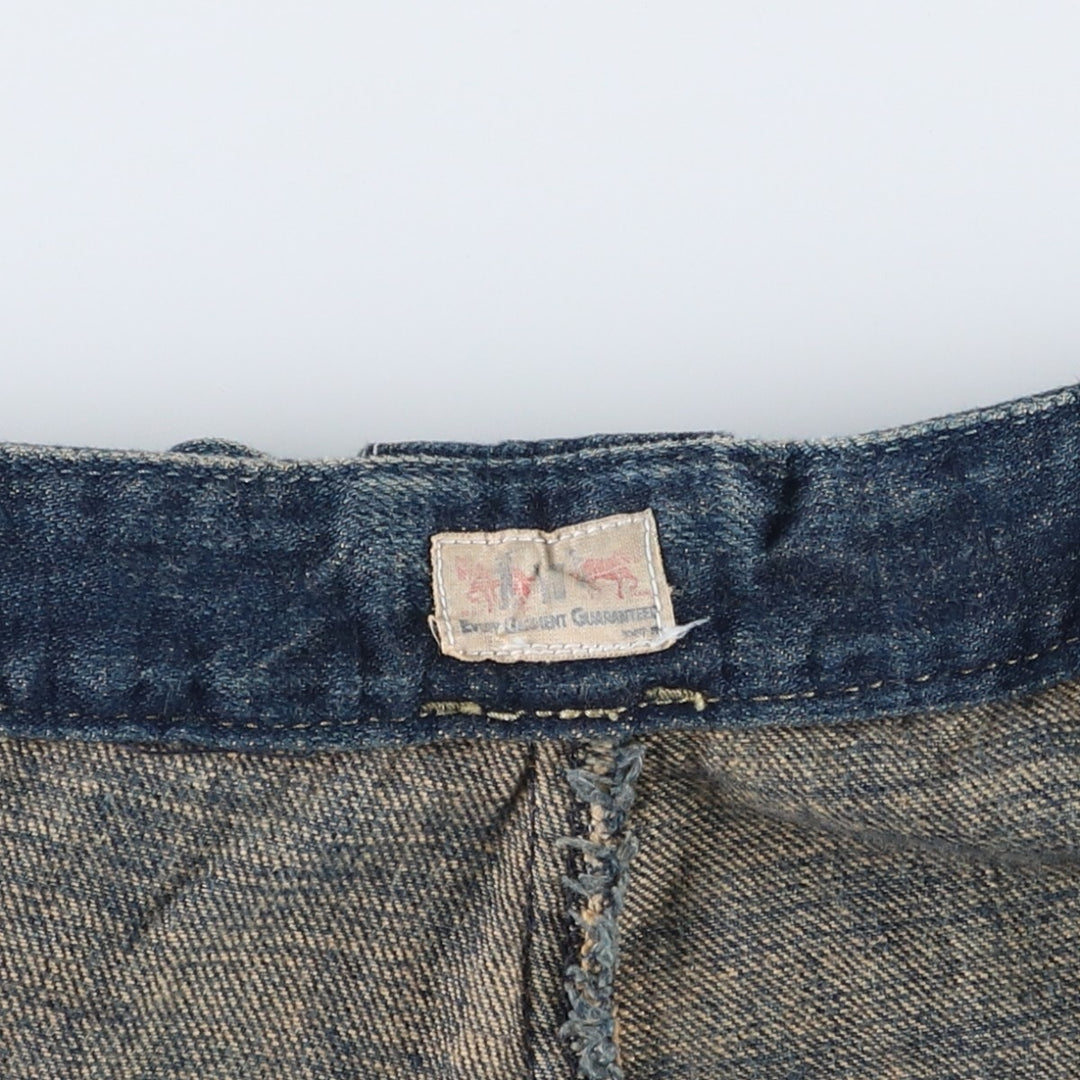 2000'S Levi's 20542-0738 Euro Model Straight Denim Pants, Men's W36 (approx.) cotton blue type Vintage Second Hand