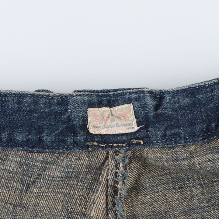 2000'S Levi's 20542-0738 Euro Model Straight Denim Pants, Men's W36 (approx.) cotton blue type Vintage Second Hand