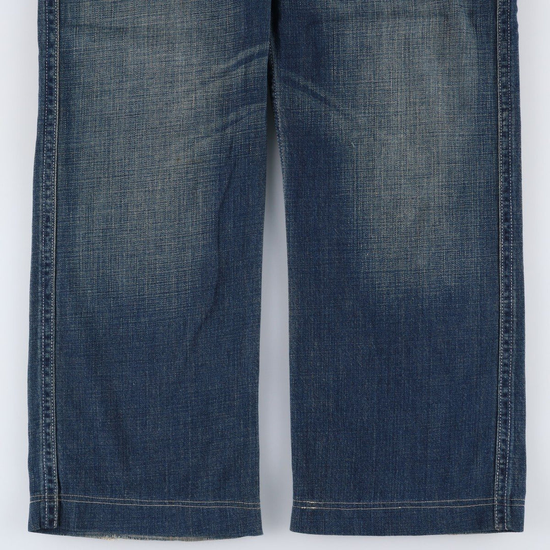 2000'S Levi's 20542-0738 Euro Model Straight Denim Pants, Men's W36 (approx.) cotton blue type Vintage Second Hand