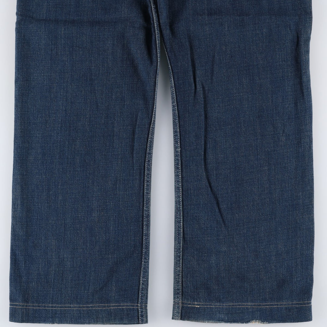2000'S Levi's 20542-0738 Euro Model Straight Denim Pants, Men's W36 (approx.) cotton blue type Vintage Second Hand