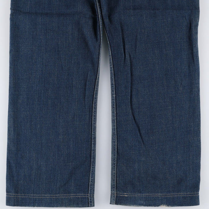 2000'S Levi's 20542-0738 Euro Model Straight Denim Pants, Men's W36 (approx.) cotton blue type Vintage Second Hand
