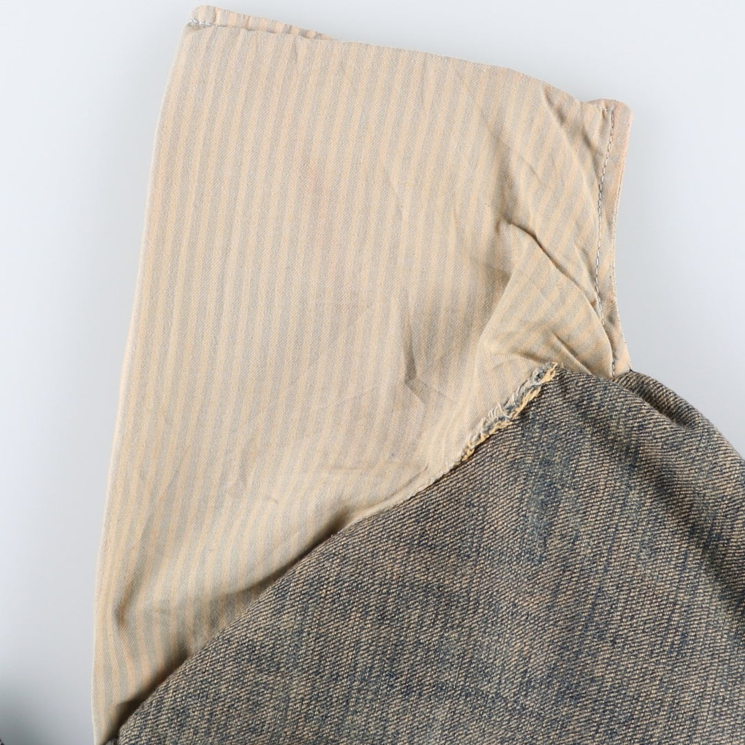 2000'S Levi's 20542-0738 Euro Model Straight Denim Pants, Men's W36 (approx.) cotton blue type Vintage Second Hand