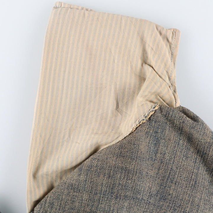 2000'S Levi's 20542-0738 Euro Model Straight Denim Pants, Men's W36 (approx.) cotton blue type Vintage Second Hand