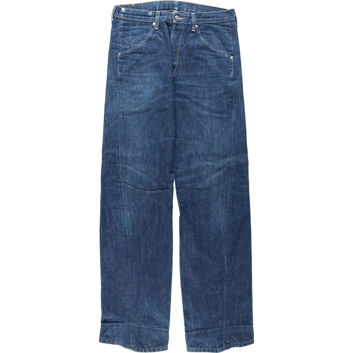 2000'S Levi's Engineered Jeans Euro Model, 3D Cut Straight Denim Pants, Men's W32 (approx.) cotton blue type Vintage Second Hand
