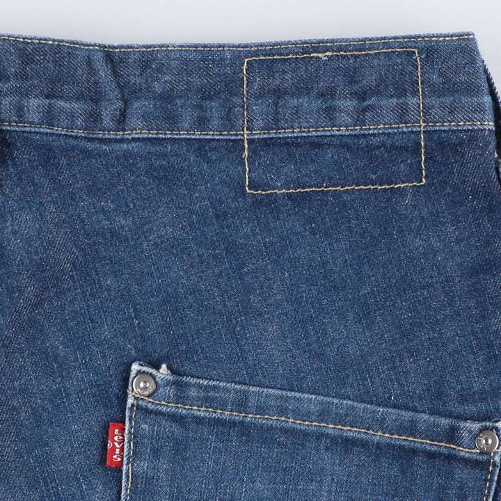 2000'S Levi's Engineered Jeans Euro Model, 3D Cut Straight Denim Pants, Men's W32 (approx.) cotton blue type Vintage Second Hand
