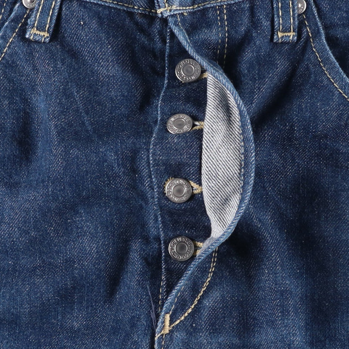 2000'S Levi's Engineered Jeans Euro Model, 3D Cut Straight Denim Pants, Men's W32 (approx.) cotton blue type Vintage Second Hand