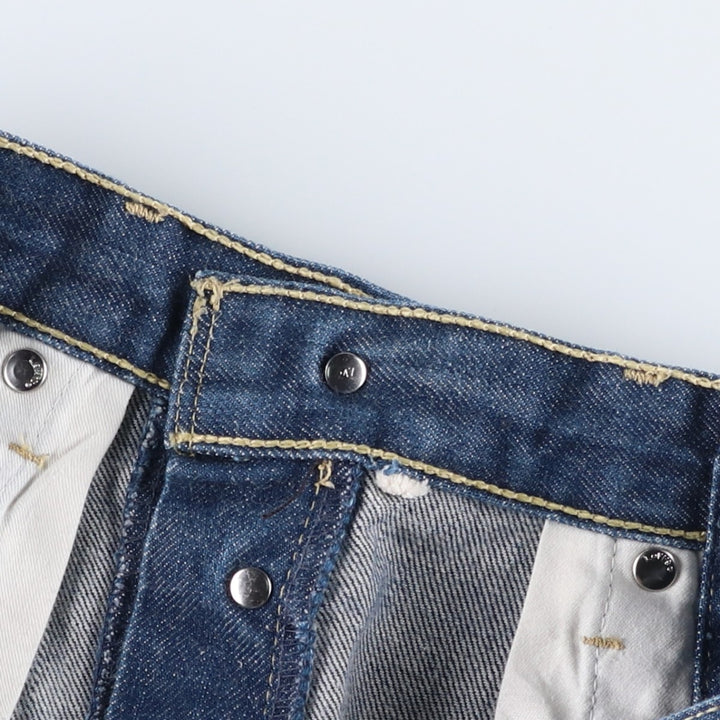 2000'S Levi's Engineered Jeans Euro Model, 3D Cut Straight Denim Pants, Men's W32 (approx.) cotton blue type Vintage Second Hand