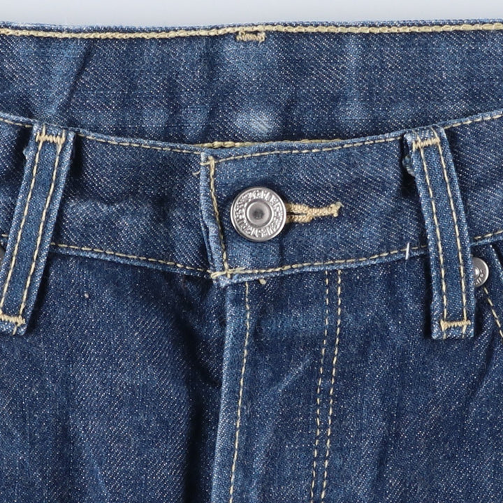 2000'S Levi's Engineered Jeans Euro Model, 3D Cut Straight Denim Pants, Men's W32 (approx.) cotton blue type Vintage Second Hand