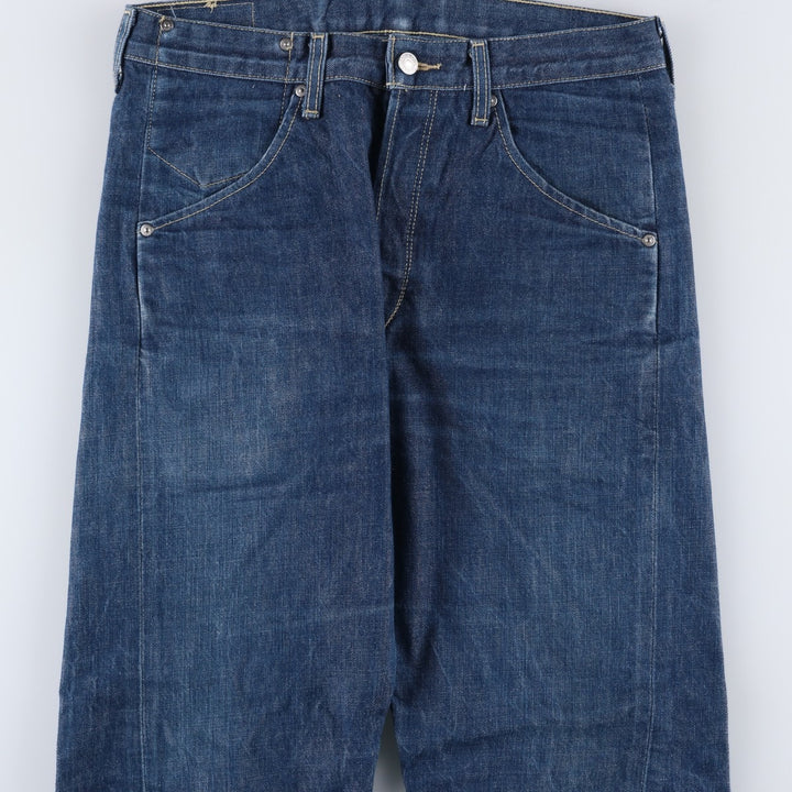 2000'S Levi's Engineered Jeans Euro Model, 3D Cut Straight Denim Pants, Men's W32 (approx.) cotton blue type Vintage Second Hand