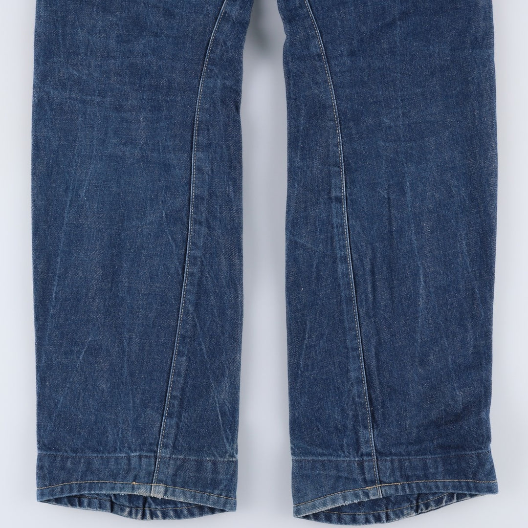 2000'S Levi's Engineered Jeans Euro Model, 3D Cut Straight Denim Pants, Men's W32 (approx.) cotton blue type Vintage Second Hand