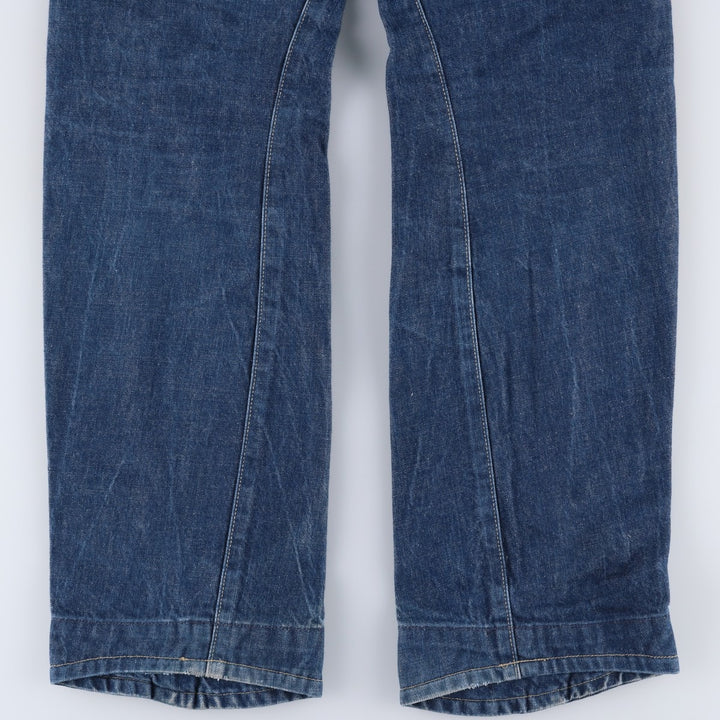 2000'S Levi's Engineered Jeans Euro Model, 3D Cut Straight Denim Pants, Men's W32 (approx.) cotton blue type Vintage Second Hand