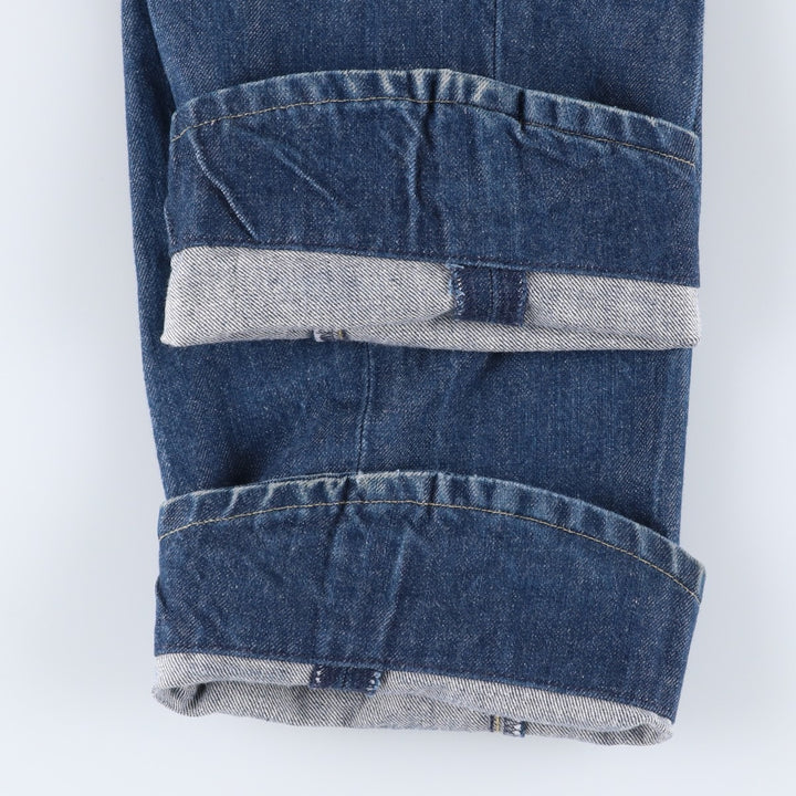 2000'S Levi's Engineered Jeans Euro Model, 3D Cut Straight Denim Pants, Men's W32 (approx.) cotton blue type Vintage Second Hand