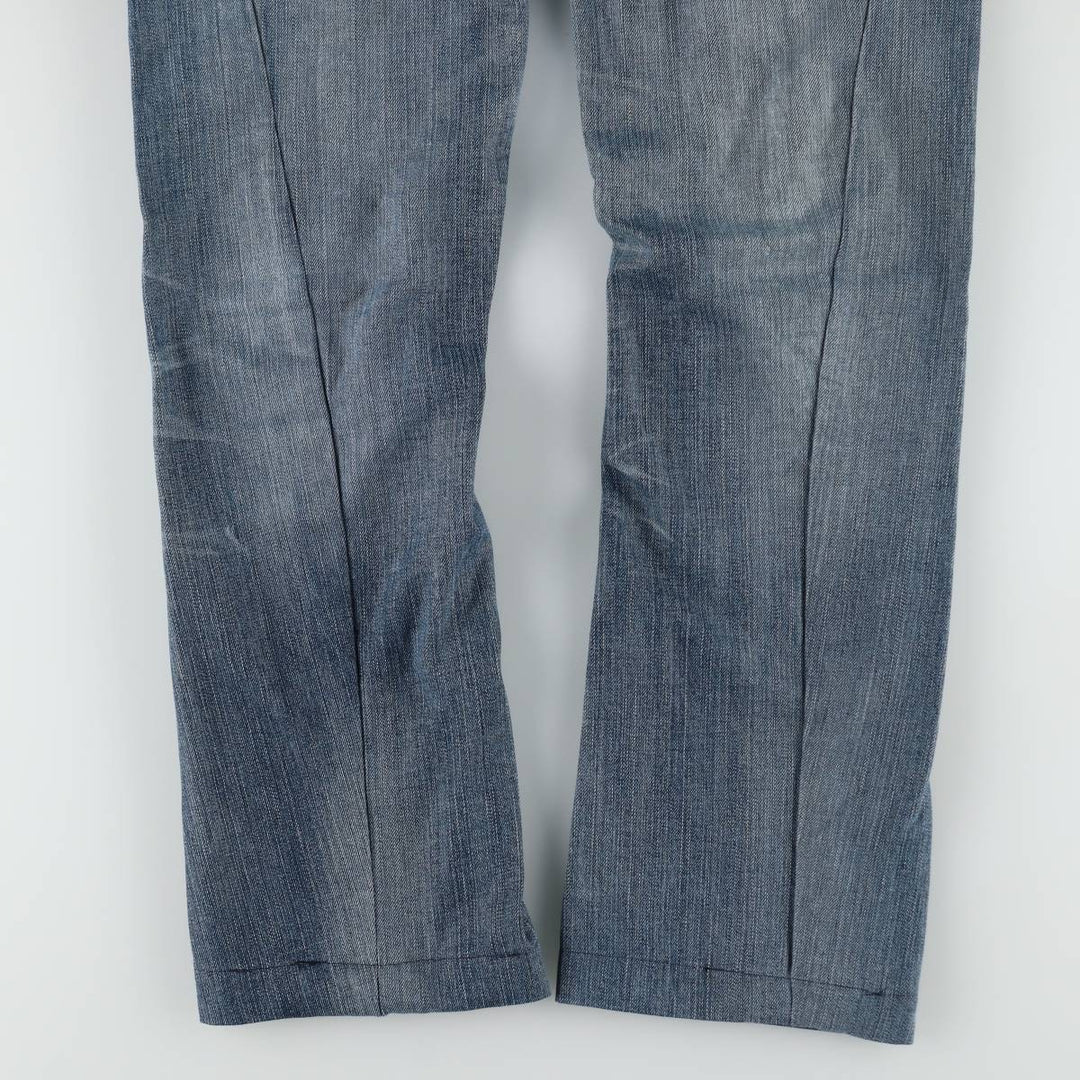 Levi's Engineered Jeans Euro Model, 3D Cut Straight Denim Pants, Men's W34 (approx.) cotton blue type Vintage Second Hand