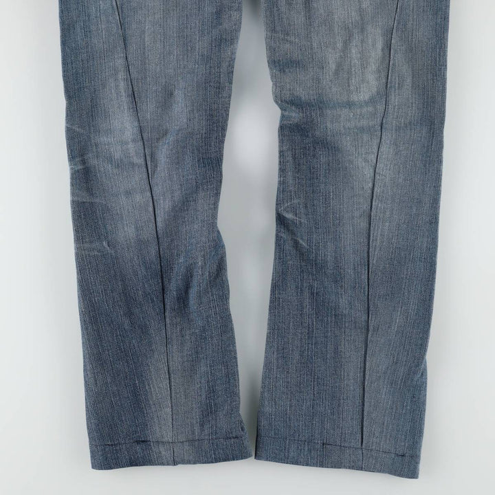 Levi's Engineered Jeans Euro Model, 3D Cut Straight Denim Pants, Men's W34 (approx.) cotton blue type Vintage Second Hand