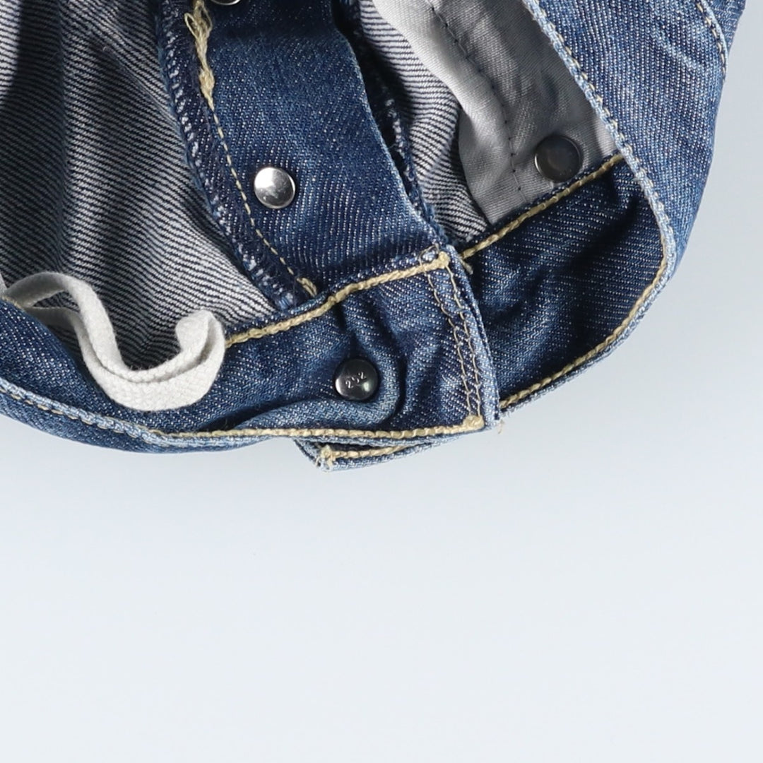 2000'S Levi's Engineered Jeans Euro Model, 3D Cut Straight Denim Pants, Men's W32 (approx.) cotton blue type Vintage Second Hand