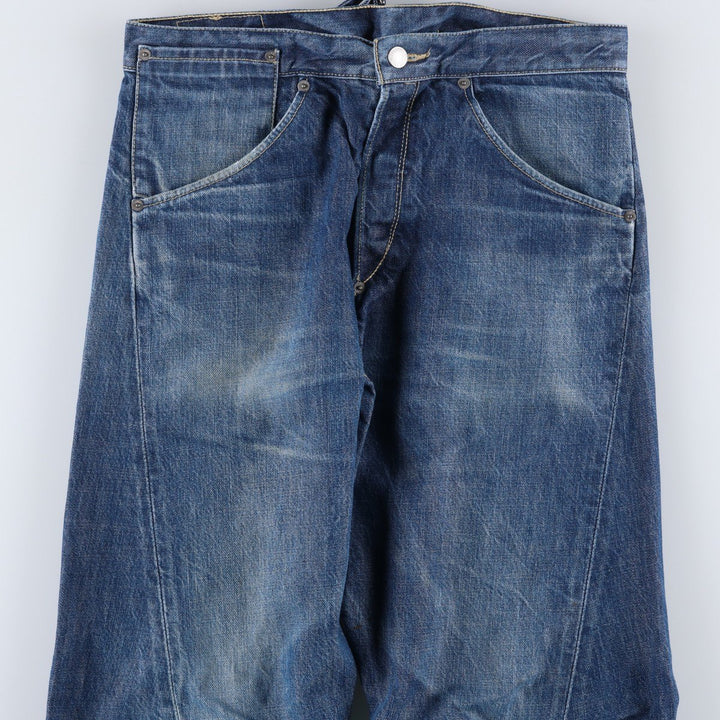 2000'S Levi's Engineered Jeans Euro Model, 3D Cut Straight Denim Pants, Men's W32 (approx.) cotton blue type Vintage Second Hand