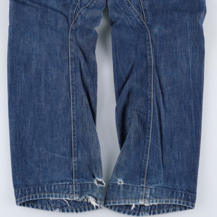 2000'S Levi's Engineered Jeans Euro Model, 3D Cut Straight Denim Pants, Men's W32 (approx.) cotton blue type Vintage Second Hand