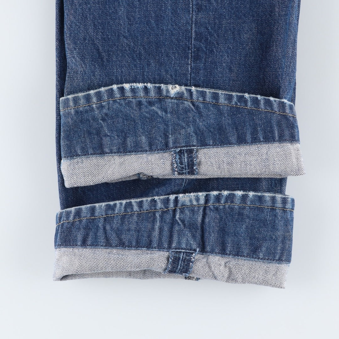 2000'S Levi's Engineered Jeans Euro Model, 3D Cut Straight Denim Pants, Men's W32 (approx.) cotton blue type Vintage Second Hand