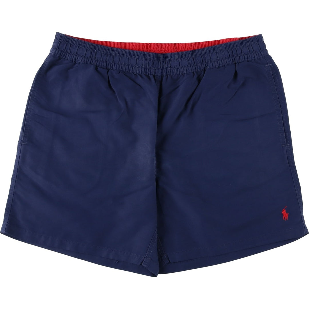 Ralph Lauren POLO RALPH LAUREN Swim Shorts, Men's Size L (approx.) Nylon navy blue type Vintage Second Hand