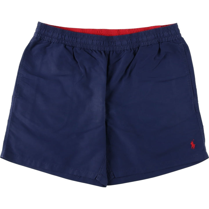Ralph Lauren POLO RALPH LAUREN Swim Shorts, Men's Size L (approx.) Nylon navy blue type Vintage Second Hand