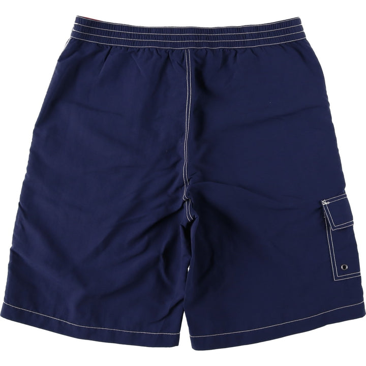 Ralph Lauren POLO by Ralph Lauren swim shorts, short pants, men's M size Nylon navy blue type Vintage Second Hand