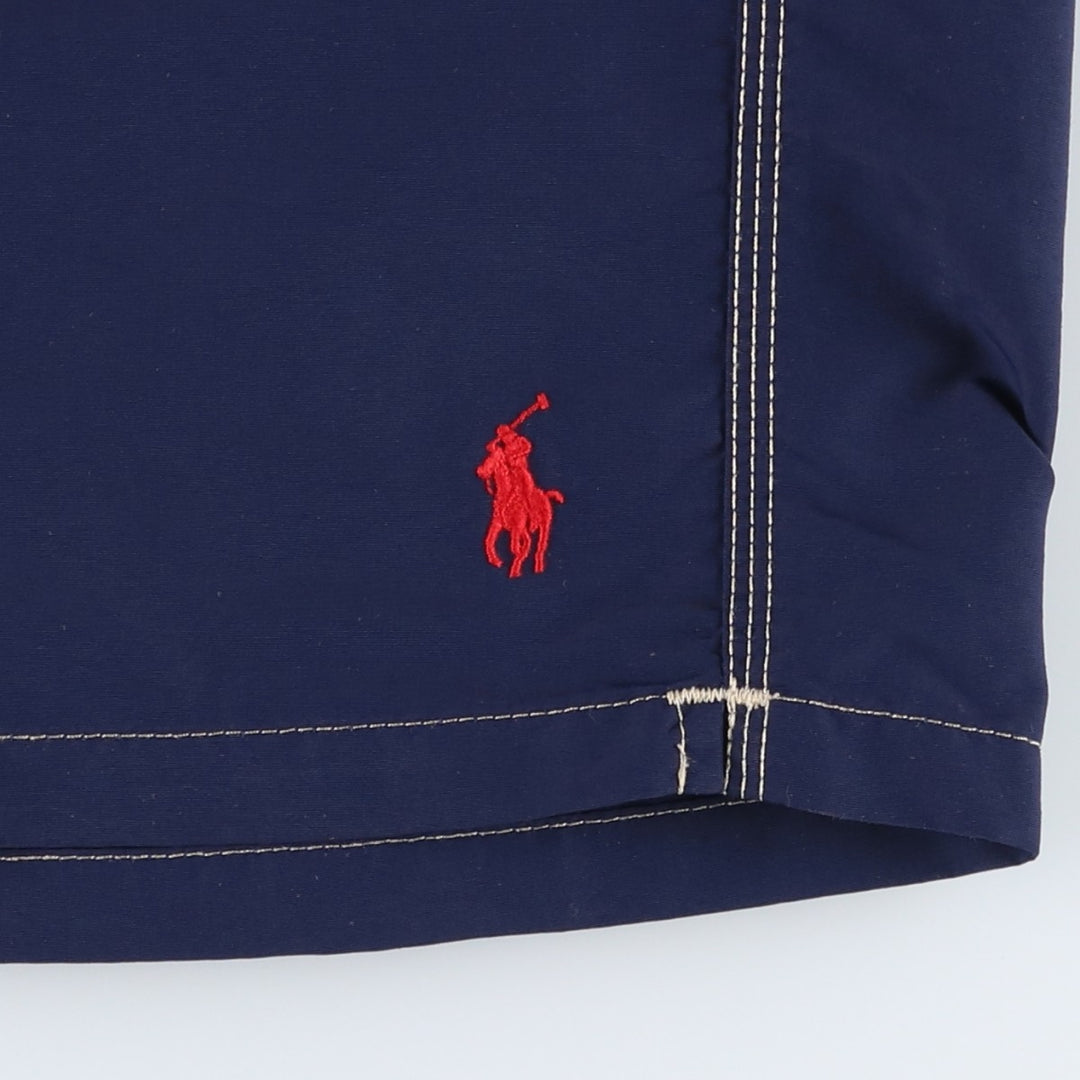 Ralph Lauren POLO RALPH LAUREN Swim Shorts, Men's Size L (approx.) Nylon navy blue type Vintage Second Hand