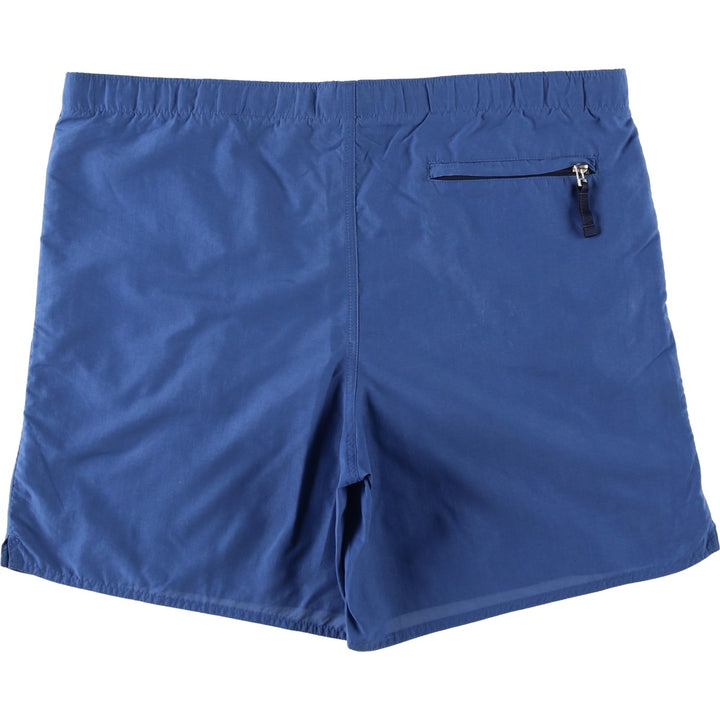 90'S Ralph Lauren POLO SPORT swim shorts, men's size M (approx.) Nylon blue type Vintage Second Hand