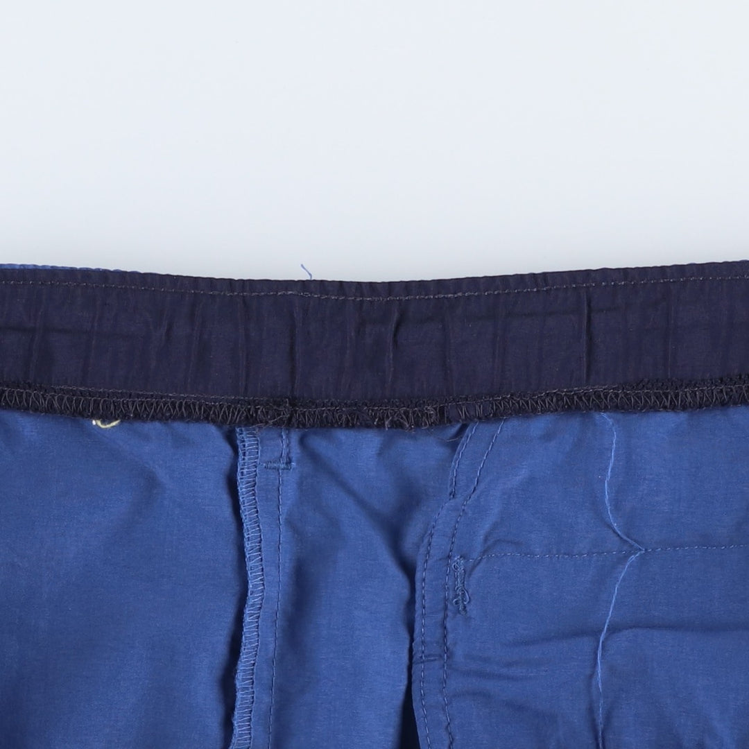 90'S Ralph Lauren POLO SPORT swim shorts, men's size M (approx.) Nylon blue type Vintage Second Hand