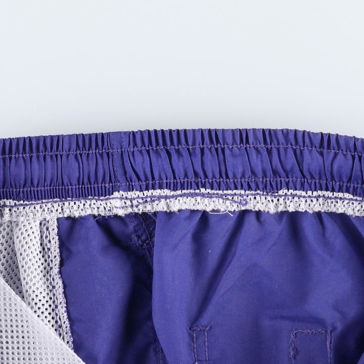 Ralph Lauren CHAPS swim shorts, men's size L Nylon purple type Vintage Second Hand