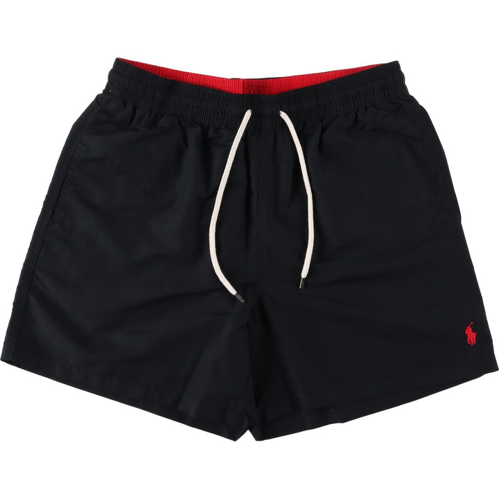 Ralph Lauren POLO RALPH LAUREN Swim Shorts, Men's Size L (approx.) Nylon black type Vintage Second Hand