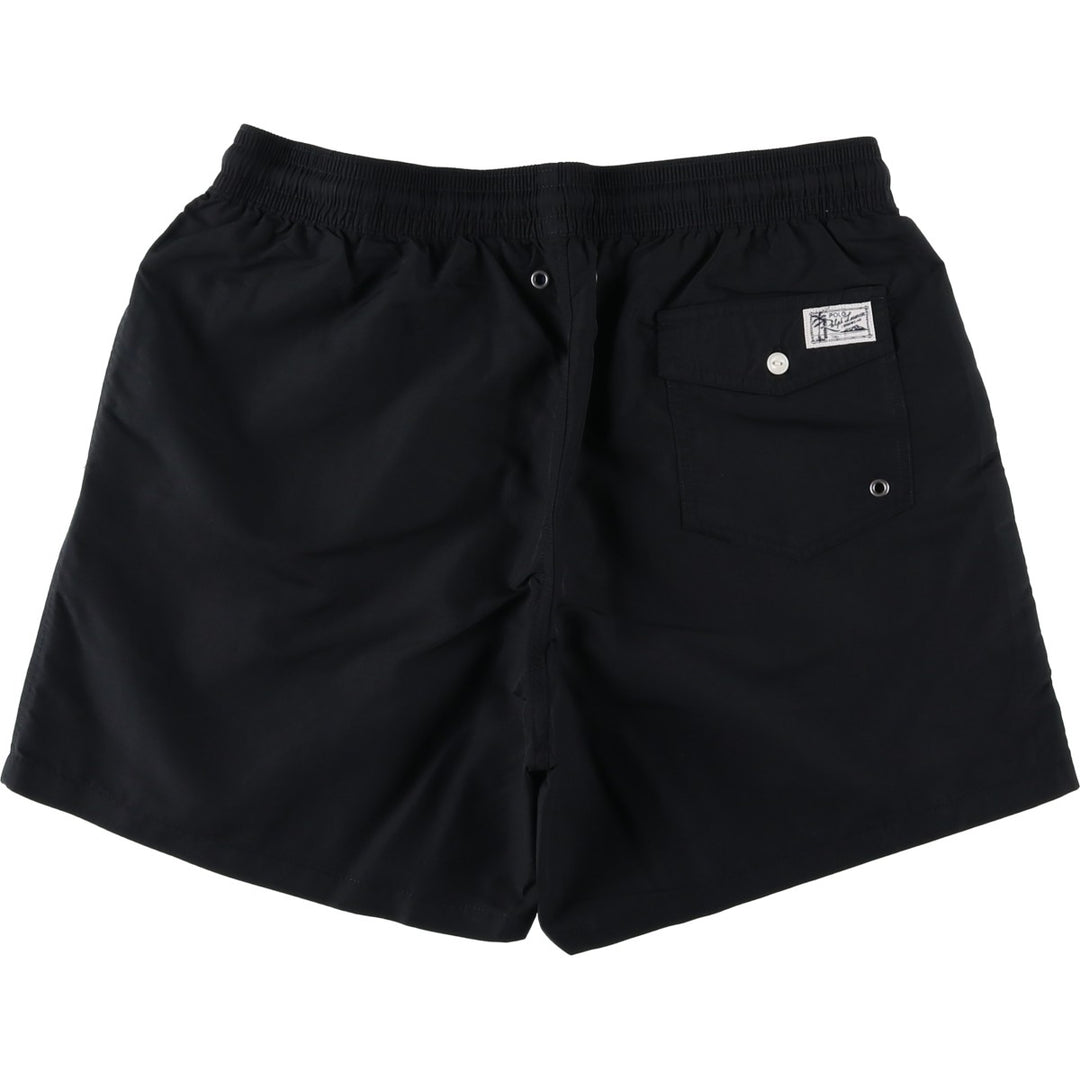 Ralph Lauren POLO RALPH LAUREN Swim Shorts, Men's Size L (approx.) Nylon black type Vintage Second Hand