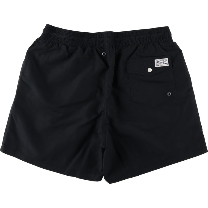 Ralph Lauren POLO RALPH LAUREN Swim Shorts, Men's Size L (approx.) Nylon black type Vintage Second Hand