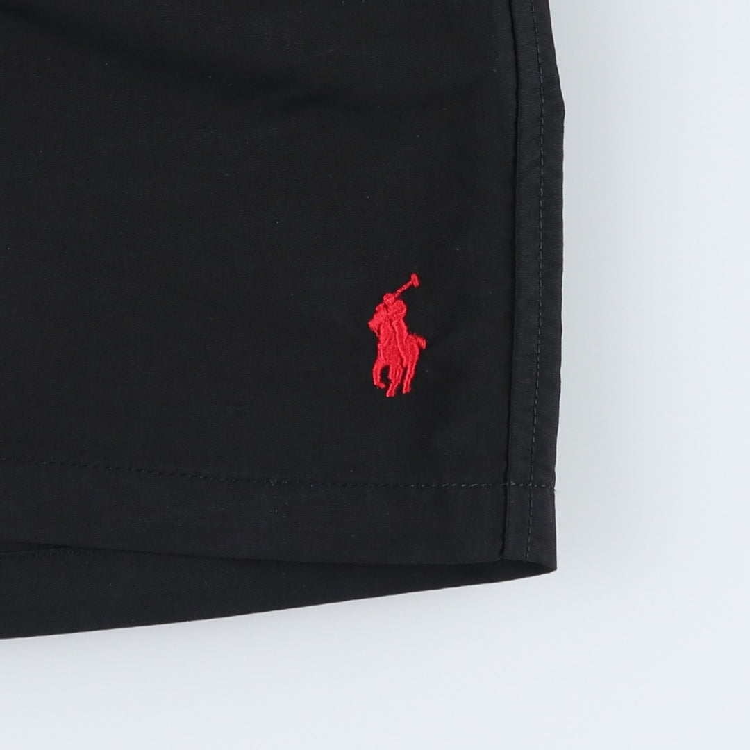 Ralph Lauren POLO RALPH LAUREN Swim Shorts, Men's Size L (approx.) Nylon black type Vintage Second Hand