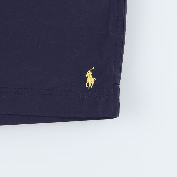 90'S Ralph Lauren POLO SPORT Swim Shorts, Men's Size L (approx.), Vintage cotton navy blue type Vintage Second Hand