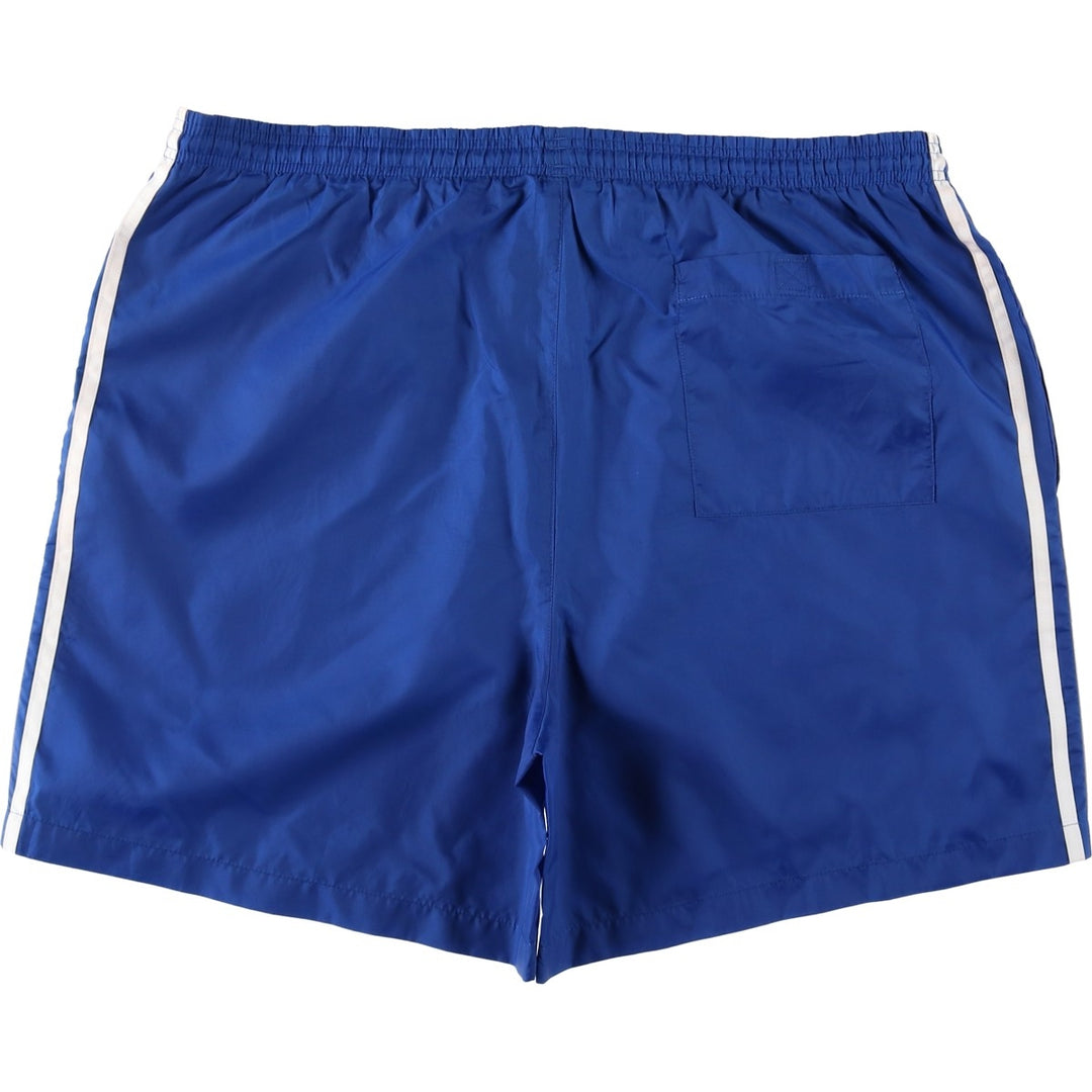 2000'S Adidas swim shorts, men's size L (approx.) Nylon blue type Vintage Second Hand