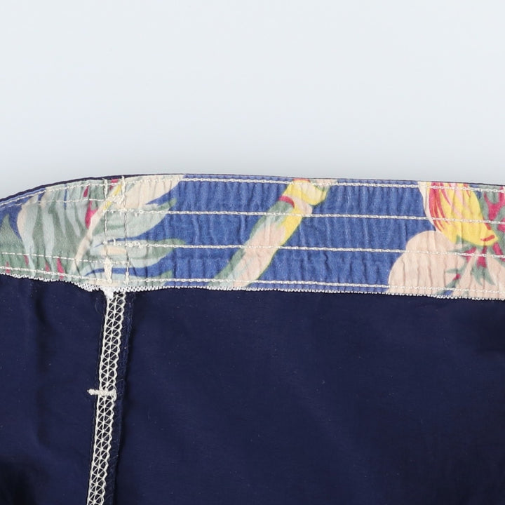 Ralph Lauren POLO by Ralph Lauren swim shorts, men's size L Nylon navy blue type Vintage Second Hand